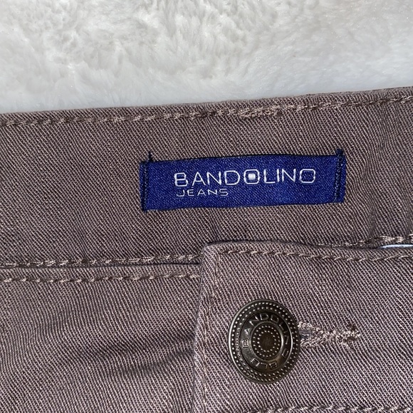 New Bandolino Samantha color chrome size16straight leg jeans - Picture 4 of 10